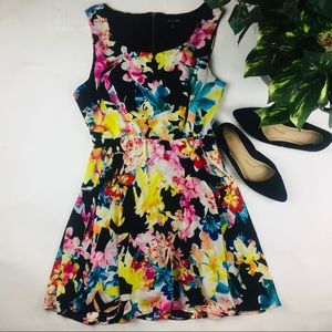 AS U WISH women’s floral  sleeveless dress size XL